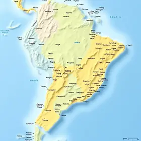Mapa do Brasil com fronteiras estaduais: estados, capitais e regiões explicados