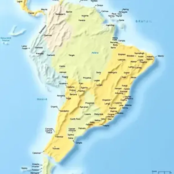 Mapa do Brasil com fronteiras estaduais: estados, capitais e regiões explicados