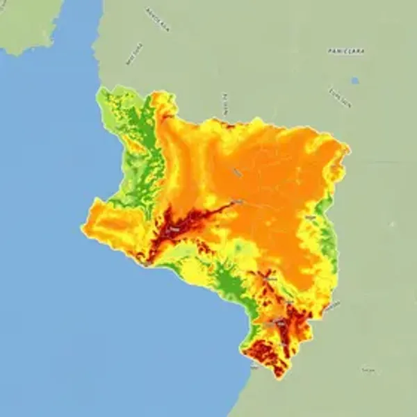 Mapa de chuva do Pará por região: biomas, clima e dados ambientais