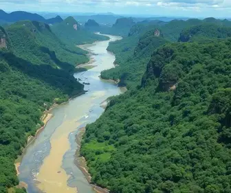 Mapa dos rios do Brasil: guia visual para estudar geografia física