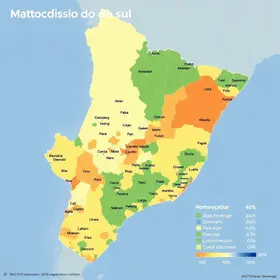 Mapa de renda média do Mato Grosso do Sul: análise territorial em mapas e indicadores