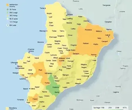 Mapa de renda média de Minas Gerais: análise territorial em mapas e indicadores
