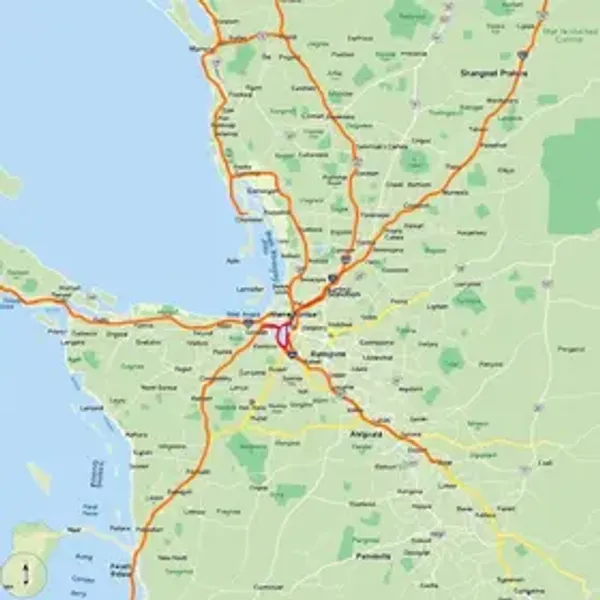 Rotas urbanas de Manaus no mapa: mobilidade com referências úteis