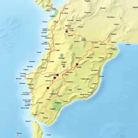 Mapa do Piauí para imprimir em PDF: entenda localização, rotas e regiões