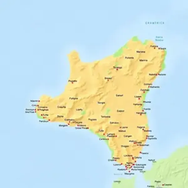 Cidades de Pernambuco no mapa por região: mapa, referências e orientação prática