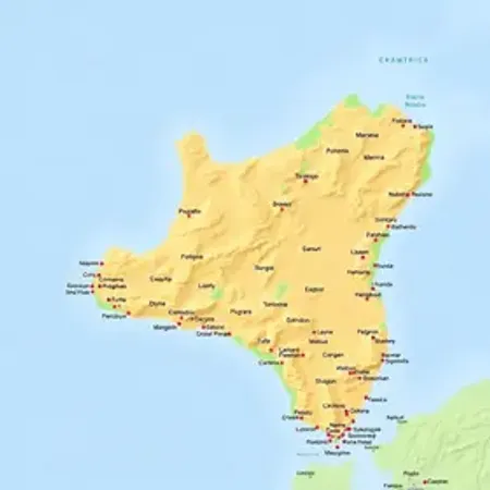 Cidades de Pernambuco no mapa por região: mapa, referências e orientação prática