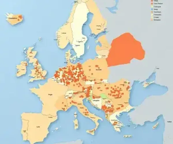 O que é densidade demográfica no mapa: população, economia e regiões explicadas