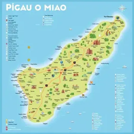 Mapa turístico do Piauí com cidades e atrações: mapa, referências e orientação prática
