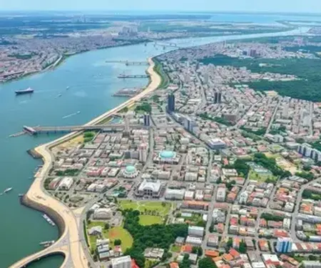 Bairros da zona oeste de Belém no mapa: bairros, zonas e referências urbanas