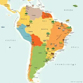 Mapa das regiões culturais do Brasil: mapa histórico e cultural explicado