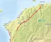 Rota da BR-232 no mapa com principais acessos: rotas, trechos e cidades no caminho