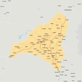 Mapa do Distrito Federal com cidades e rodovias: guia de localização e contexto territorial
