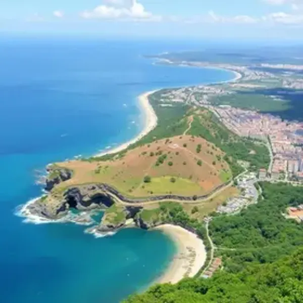 Pontos turísticos de Florianópolis no mapa para roteiro: pontos de interesse e localização