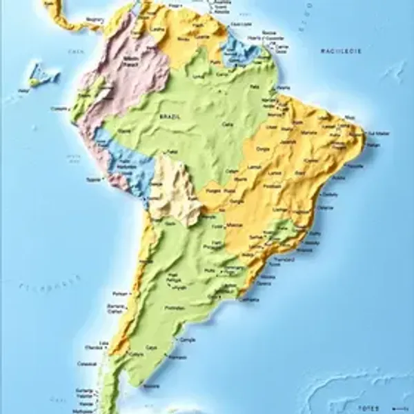 Mapa do Brasil com divisão regional: mapa, contexto e principais referências