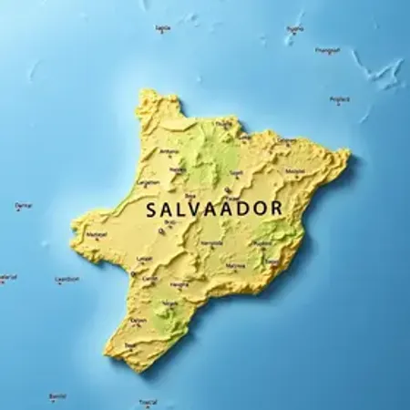 Onde fica Salvador no mapa do Brasil: guia de localização e contexto territorial