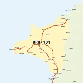 Postos na BR-101 no mapa para viagem: guia para planejar sua viagem