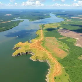 Onde nasce o rio Araguaia no mapa: relevo, rios e leitura geográfica