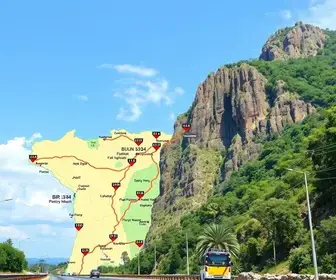 Postos na BR-364 no mapa para viagem: guia para planejar sua viagem