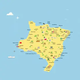 Onde fica Florianópolis no mapa do Brasil: pontos de interesse e localização