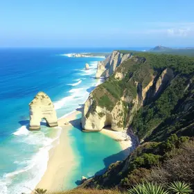 Pontos turísticos de Arraial do Cabo no mapa para roteiro: atrações, acessos e roteiro no mapa