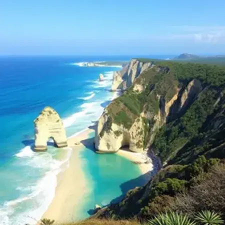 Pontos turísticos de Arraial do Cabo no mapa para roteiro: atrações, acessos e roteiro no mapa