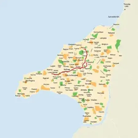 Mapa de Salvador BA com bairros e acessos: guia de localização e contexto territorial