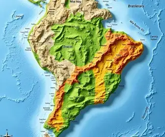 Mapa do Brasil online: mapa, contexto e principais referências