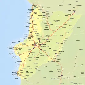 Mapa do Mato Grosso do Sul com cidades e rodovias: mapa, referências e orientação prática