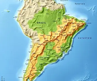 Mapa físico do Brasil: estados, capitais e regiões explicados