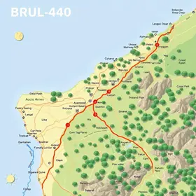 Rota da BR-040 no mapa com principais acessos: guia para planejar sua viagem