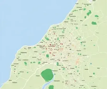 Mapa de Curitiba com bairros e zonas: guia de localização e contexto territorial