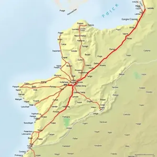 Mapa da BR-232 com cidades e trechos: mapa, distância e pontos de atenção