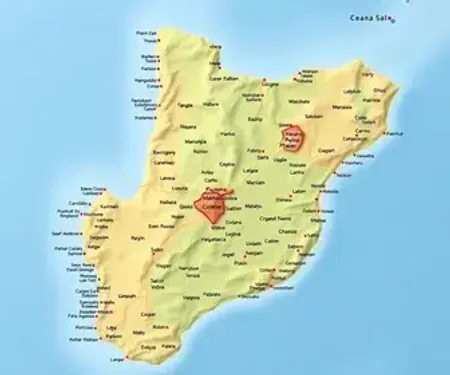 Cidades do Ceará no mapa por região: guia de localização e contexto territorial