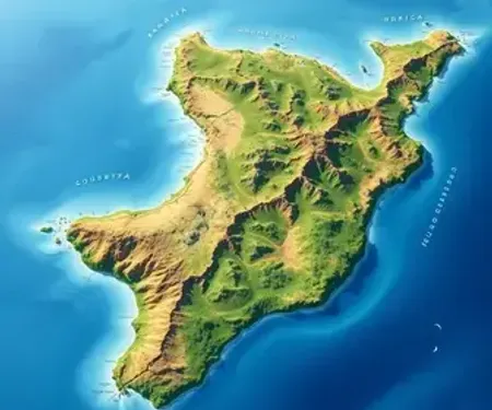 Mapa do litoral brasileiro: relevo, rios e leitura geográfica
