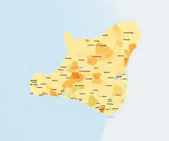 Mapa de população do Espírito Santo por município: população, economia e regiões explicadas
