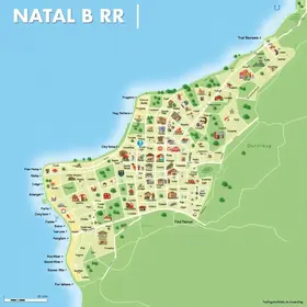 Mapa de Natal RN com bairros e acessos: mapa, referências e orientação prática