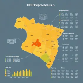 Mapa do PIB do Pará: dados, indicadores e leitura territorial