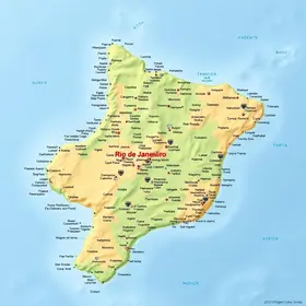 Regiões do Rio de Janeiro no mapa e principais cidades: guia de localização e contexto territorial