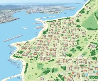 Bairros da zona sul de Belém no mapa: localização, acessos e divisão da cidade