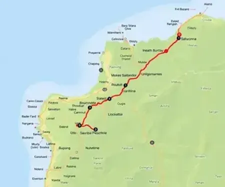 Rota de Salvador a Recife de carro: mapa, distância e pontos de atenção