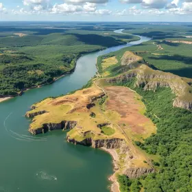 Cidades banhadas pelo rio Jequitinhonha no mapa: guia visual para estudar geografia física