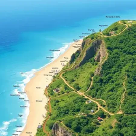 Mapa turístico do Rio Grande do Norte com cidades e atrações: entenda localização, rotas e regiões