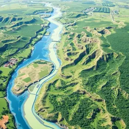 Onde nasce o rio Parnaíba no mapa: relevo, rios e leitura geográfica