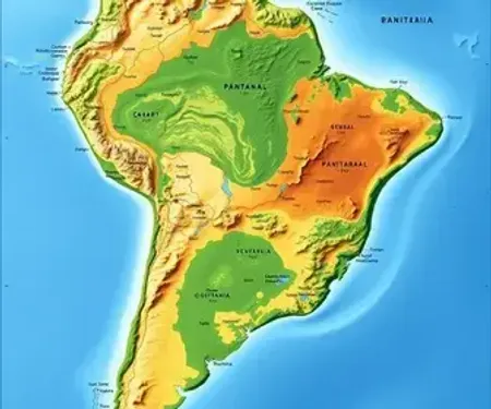 Mapa do bioma Pantanal no Brasil: guia para interpretar o território brasileiro