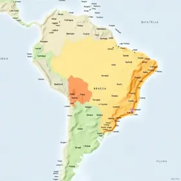 Mapa da divisão territorial do Brasil: mapa, contexto e principais referências