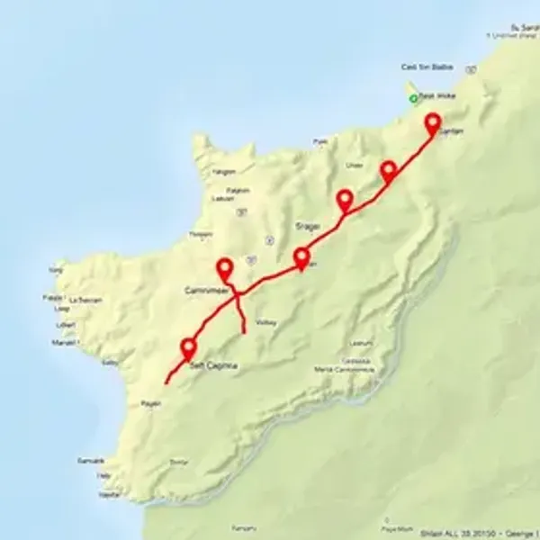 Rota da BR-050 no mapa com principais acessos: mapa, distância e pontos de atenção