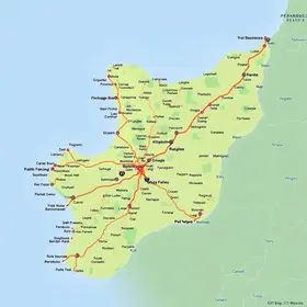Mapa de Pernambuco com cidades e rodovias: entenda localização, rotas e regiões