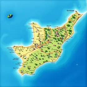 Onde fica Bombinhas no mapa do Brasil: pontos de interesse e localização