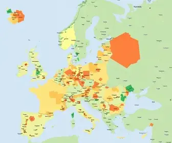 Mapa de densidade demográfica do Mato Grosso: análise territorial em mapas e indicadores