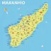 Mapa turístico do Maranhão com cidades e atrações: guia de localização e contexto territorial